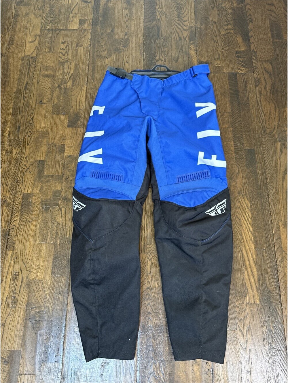 Fly Racing F‑16 Moto Pants Blue Black Size 30 Motocross MX Off‑Road EUC